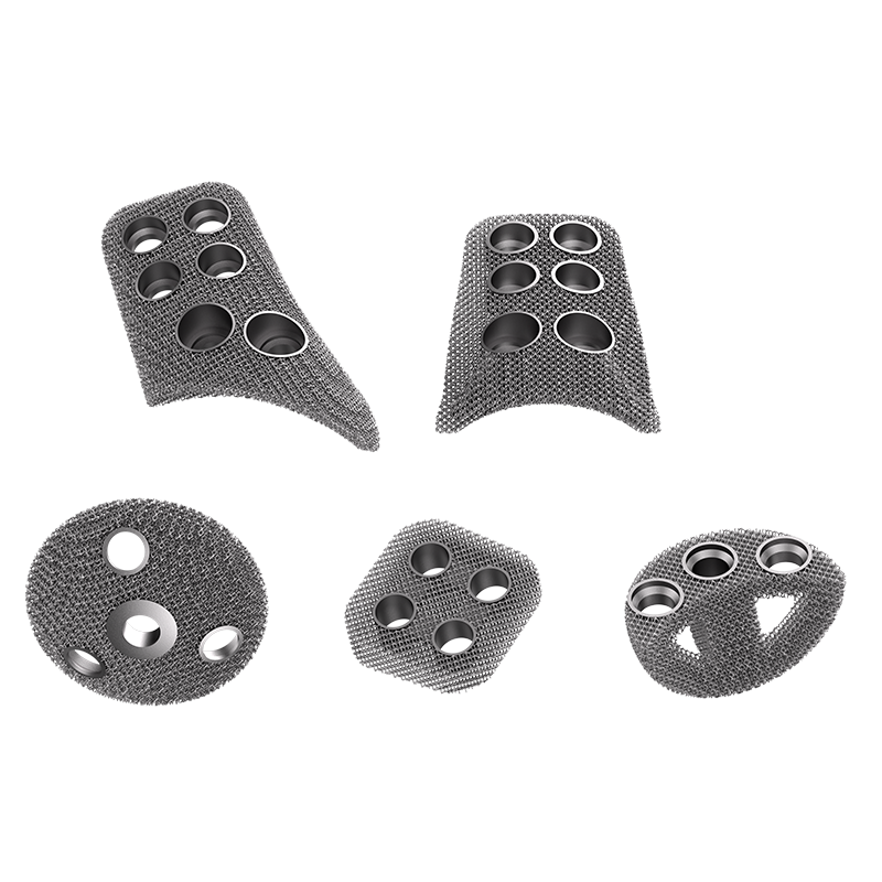 Porous tantalum hip joint augment implant system